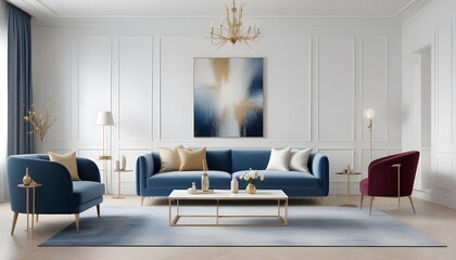 Photo interior modern design room
