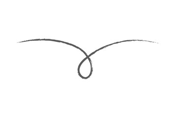 手書き風、シンプルな黒い線のあしらい