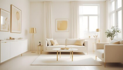 Photo interior modern design room
