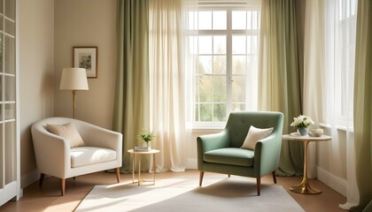 Fototapeta premium Photo interior modern design room 3d design 