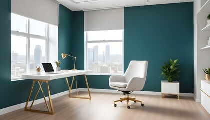 Photo interior modern design room 3d design	
