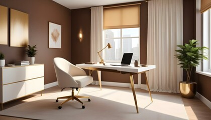 Fototapeta premium Photo interior modern design room 3d design 