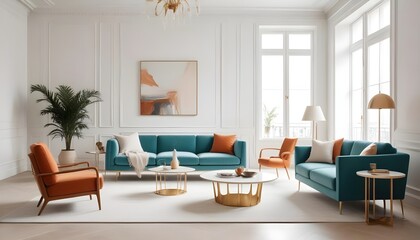 Fototapeta premium Photo interior modern design room 