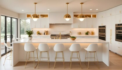 Photo interior modern design room 3d design