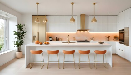 Photo interior modern design room 3d design
