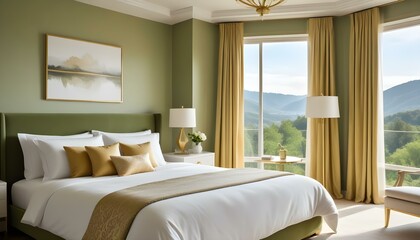 Fototapeta premium Photo interior modern design room 3d design