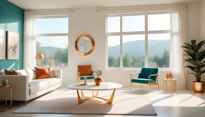 Fototapeta premium Photo interior modern design room 