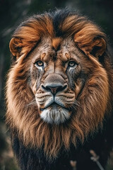 Fototapeta premium portrait of a lion