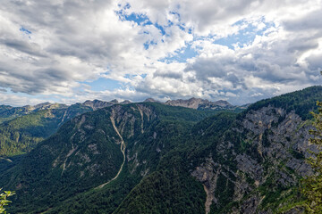 Naklejka premium View on Triglav National Park, Slovenia