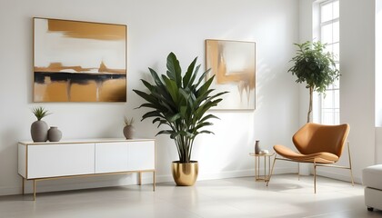 Photo interior modern design room 