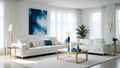 Fototapeta premium Photo interior modern design room