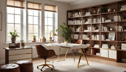 Photo interior modern design room 3d design