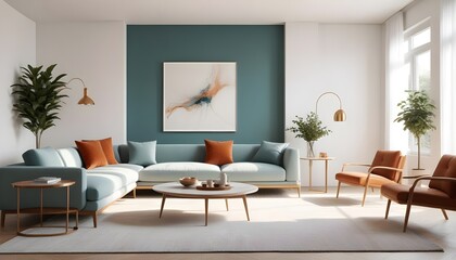 Photo interior modern design room 