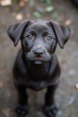 black labrador puppy