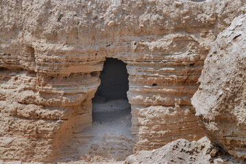One of the caves were found The Scrolls of The Dead Sea., with the oldest copies of the Hebrew...