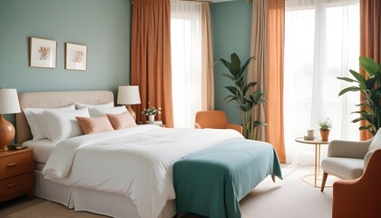 Photo interior modern design room 