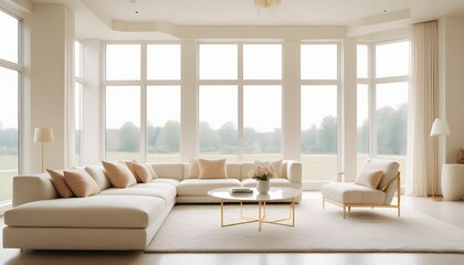 Photo interior modern design room 3d design