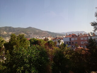 Obraz premium view of the city of Alanya. 