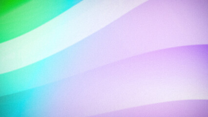 Abstract gradient with soft, flowing transitions of green, blue, and purple hues, featuring a grainy texture, ideal for 4K backgrounds, wallpapers, and banners