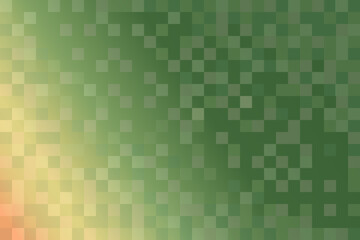 abstract background gradient with squares pixels art