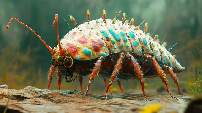 Colorful Fantasy Insect - Macro Photography