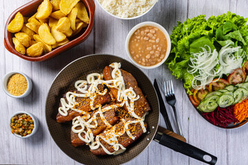 steak with cream cheese
