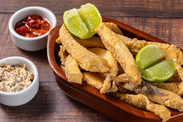 breaded fish fillet