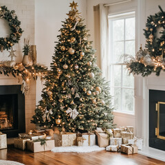 decorated christmas tree