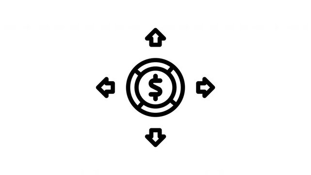 financial inclusion animated icon