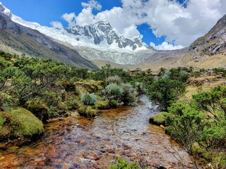 river in the mountains