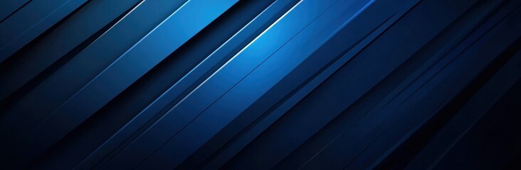 Obraz premium Abstract Blue Diagonal Lines