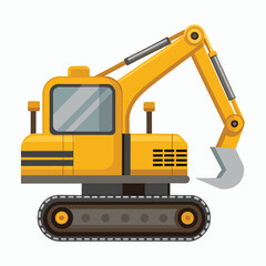 excavator vector