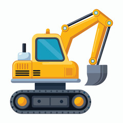 excavator vector