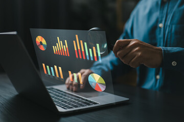 Analyzing data trends with cutting-edge visual tools to drive business insights. Exploring key...