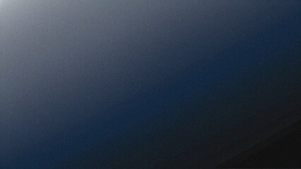 Obraz premium Blue grainy gradient abstract background, noise texture effect, banner poster header design