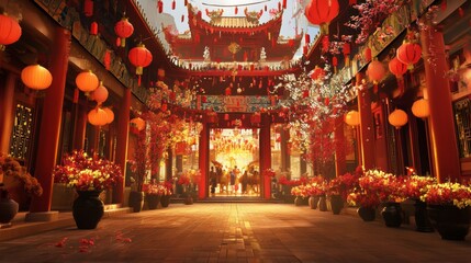 Obraz premium Chinese New Year Festival