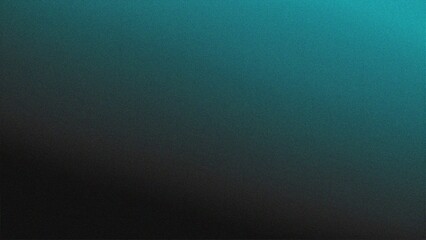 Obraz premium Blue grainy background, noisy color gradient banner, dark textured poster header cover backdrop design