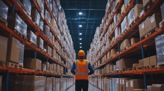 Warehouse operations ensuring efficiency and safety in inventory management