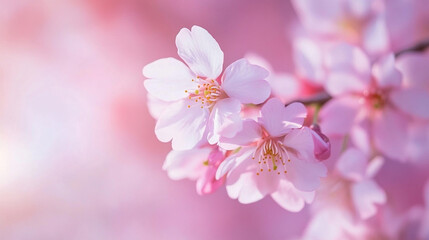 Fototapeta premium pink cherry blossoms