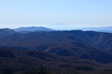 八幡平　10月　青空