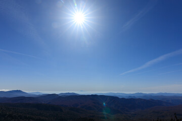 八幡平　10月　青空