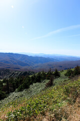 八幡平 10月 青空