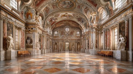 Fototapeta premium Palazzo Colonna hyper-realistic sculptures