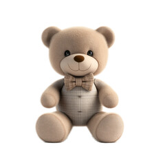 Smiling Teddy Bear in Bow Tie.