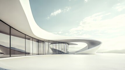 Exterior of modern architecture. building abstract background. architecture modern. Ultra realistic. Photorealistic