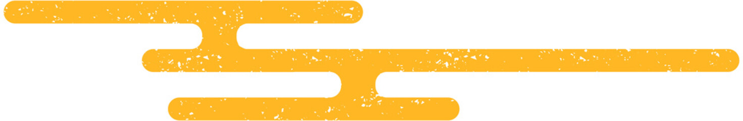 Chinese style golden cloud design

