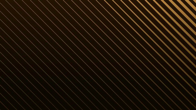 black background diagonal gold gradient line abstract line pattern dynamic animation wallpaper
