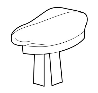 recommend clip art: Sailor Cap with Peak. Hat for Head Fashion accessory clothing technical illustration. Vector headgear for Men, women, unisex style, flat template CAD mockup sketch outline isolated