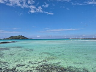 Jeju Island Hyeopjae Beach Photo.