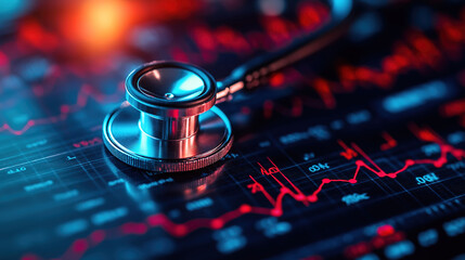 Illuminated graphs reveal key insights in an in-depth healthcare market analysis